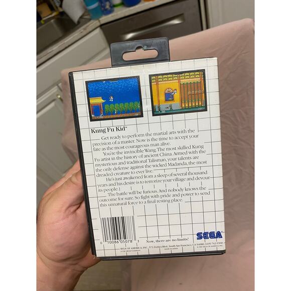 Kung Fu Kid (Sega Master System, 1987) CIB - Picture 2 of 3